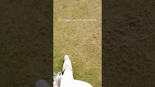 Wicket off the first ball!Doesn’t get better than this — a dream start behind the stumps. #cricket