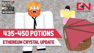 Wacky Wizards All Free Ethereum Crystal POTIONS from Sky Castle Update [435-450]