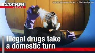 Illegal drugs take a domestic turnーNHK WORLD-JAPAN NEWS