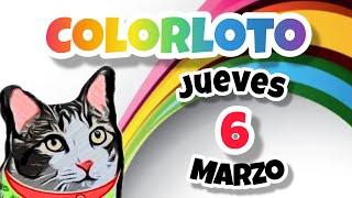 Resultado COLORLOTO Jueves 6 de Marzo de 2025