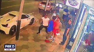 Deadly punch caught on video outside Ybor City bar