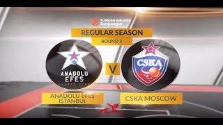 Highlights: Anadolu Efes Istanbul-CSKA Moscow