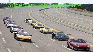Supercars Top Speed Race at NARDO / Assetto Corsa