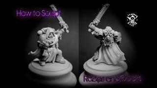 How to sculpt Cloaks, Robes and Purity Seals