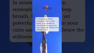 PHOENIX | ANXIETY  #mentalhealthmatters #love #phoenixpsychologicalservices #umamaheswaricounseling