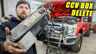 MOST OVERLOOKED 6.7 POWERSTROKE ISSUE - CCV REROUTE FULL INSTALL