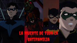 muerte de toda la batifamilia en apokolips war