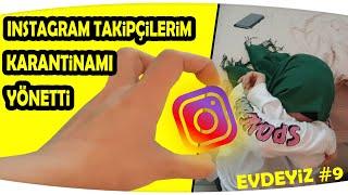 INSTAGRAM TAKİPÇİLERİM KARANTİNAMI YÖNETTİ | Doğum Günü Pastası Bile Yaptık - Fenomen tv #EvdeKal