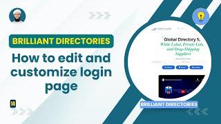 How to edit and customize login page in Brilliant Directories by Dev Bilal | #brilliantdirectories