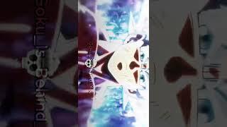 Goku first time achieving ui