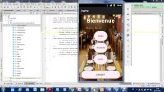 My first android app with android studio Reservation Restaurant (TuniReservation)