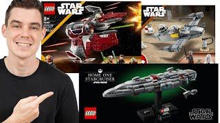 3 NEW LEGO Star Wars 2025 Set Pictures! (Overpriced?)