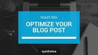 Yoast SEO Premium: How to optimize a blog post with 5 keywords (2018)