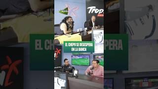 La expresión de El Chepo siempre es de preocupación por el funcionamiento del #PueblaFc