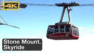 Stone Mountain Aerial Tramway, CWA Constructions 4600 Olten, Atlanta Georgia, 4K