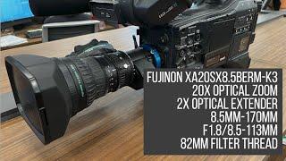 Fujinon XA20sx8.5BERM-K3 ENG Lens Review & Demo