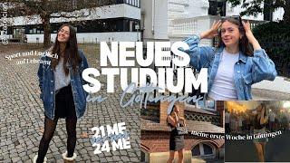 Neues Studium in Göttingen‍️ *Sport & Englisch auf Lehramt*, meine erste Woche!