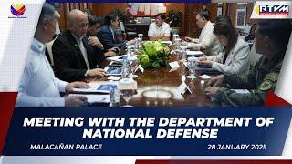Meeting with the Department of National Defense