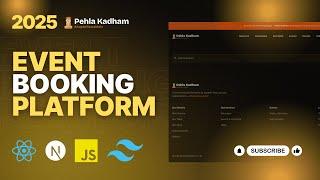  LIVE | Build a Full-Stack Event Booking Platform #live #nextjs #reactjs