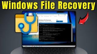 How to Use WINDOWS File RECOVERY