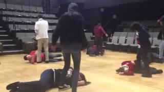 CSC's NextGen learns STAGE COMBAT: Kick