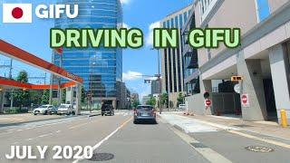 Driving Tour - Gifu City, Gifu, Japan - July 2020 - Gifu Station to Gifu University