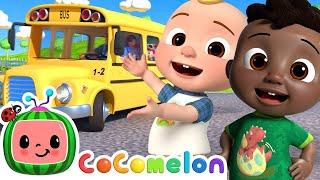 Wheels on the School Bus | CoComelon | Cars & Truck Videos for Kids
