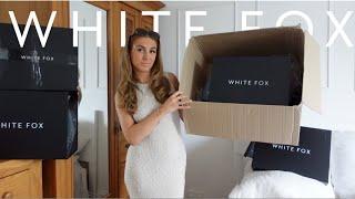 *HUGE* WHITE FOX HAUL | TRY ON + DISCOUNT CODE | new in winter 2024 | coats, loungewear, hoodie | uk