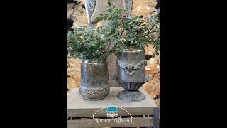 Repurposing Candle Jars with IOD Moulds