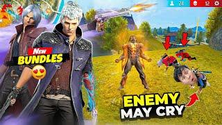 Devil May Cry New Unseen Bundles 1st Solo Vs Squad Gameplay  Tonde Gamer - Free Fire Max