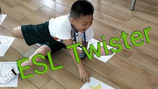 How to teach English? ESL game "twister"