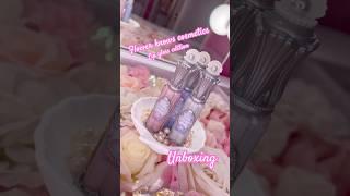 Flower knows makeup , lil glosses edition #makeup #unboxing #jeniserbuenfil #mermaid #summer