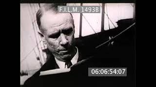 Sinclair Lewis & Dorothy Thompson (1930 Newsreel)