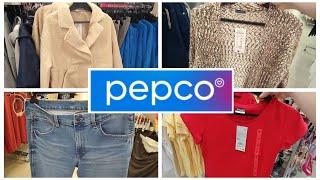 PEPCO ️ BLUZKA HIT  JEANSY WRANGLER I KOLEJNE WELUROWE DRESY  PRZEGLĄD PÓŁEK 