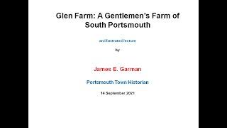 Glen Farm - Jim Garman - 9-14-21