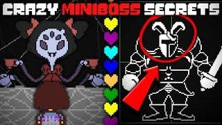 Weird Facts About UNDERTALE's Minibosses You Never Knew! Undertale Theory | UNDERLAB