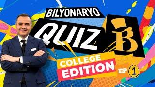 Bilyonaryo Quiz B: College Edition – Episode 1