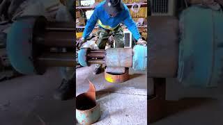 Manufacture of liquified gas tank furnaces- Good tools and machinery make work easy