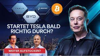 Tesla auf dem Weg zu neuen Rekordhöchstständen? Boeing | BYD | Bitcoin