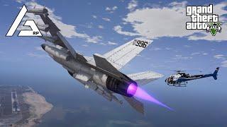 GTA 5 Roleplay - ARP - #689 - Air Force Intercept on Rogue Target!