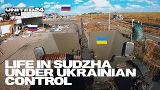 Kursk region, Sudzha ️ SPECIAL REPORT ️ United24 media gains access to Ukrainian-held Russian town