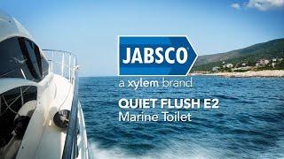 Jabsco Quiet Flush E2 Marine Toilet