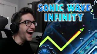 Trying Sonic Wave Infinity | Geometry Dash