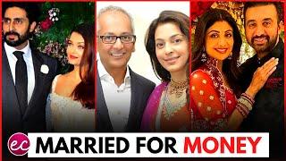 10 Bollywood Actresses Who Married for Money