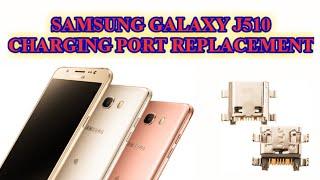 Samsung J510/j5 2016 charging port replacement Disassembling and assembling