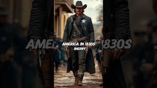 America in 1830s. Time travel to USA 19th century town. #usa #america #wildwest #cowboy