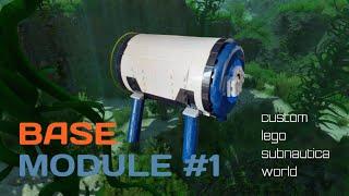 BASE MODULE tutorial #1 | Custom LEGO Subnautica World #2