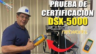 Tutorial: Prueba de Certificacion para cable UTP con DSX-5000 de Fluke Networks