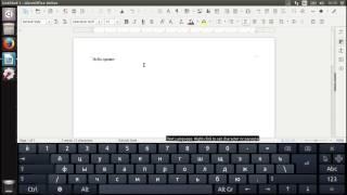 Screen Keyboard on Ubuntu 16.04 Xenial Xerus