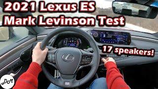 2021 Lexus ES – Mark Levinson 17-speaker Review | Apple CarPlay & Android Auto Demo